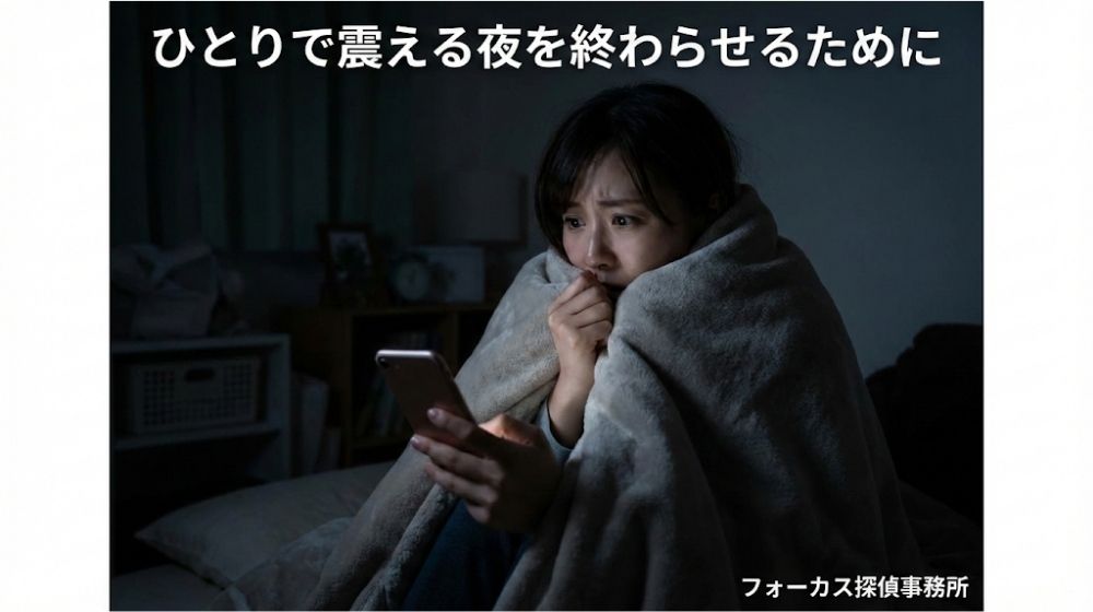 ひとりで震える夜を終わらせるために