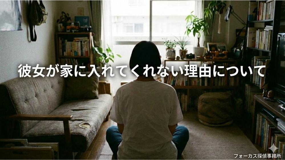 彼女が家に入れて切れない理由
