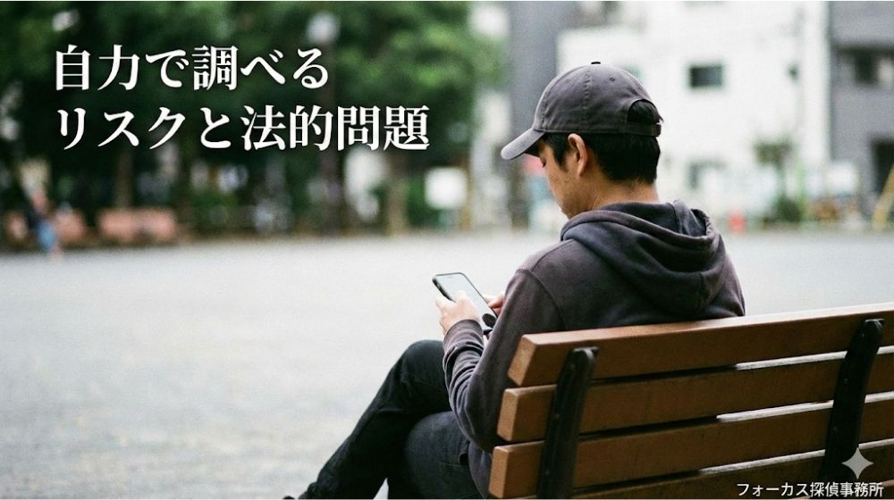 自力で調べるリスクと法的問題