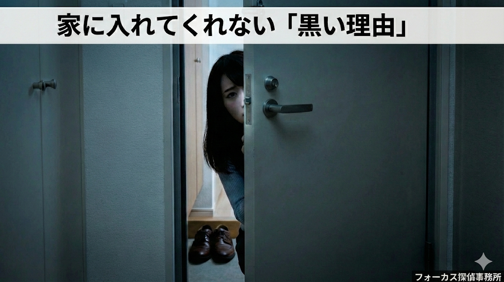 彼女が家に入れてくれない「黒い理由」