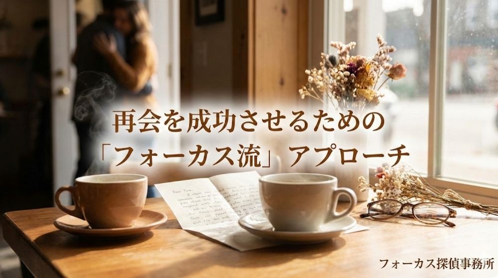 再会を成功させるための「フォーカス流」アプローチ