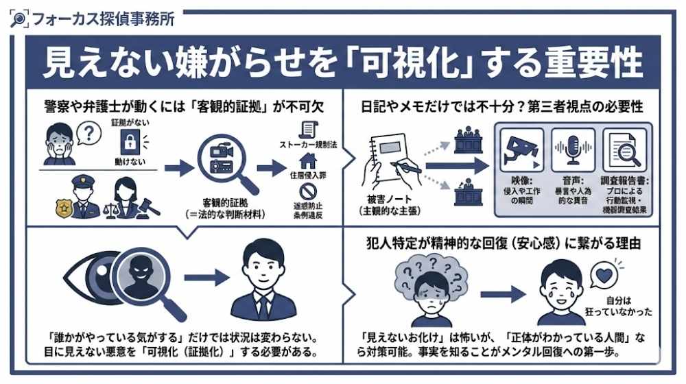 見えない嫌がらせを「可視化」する重要性