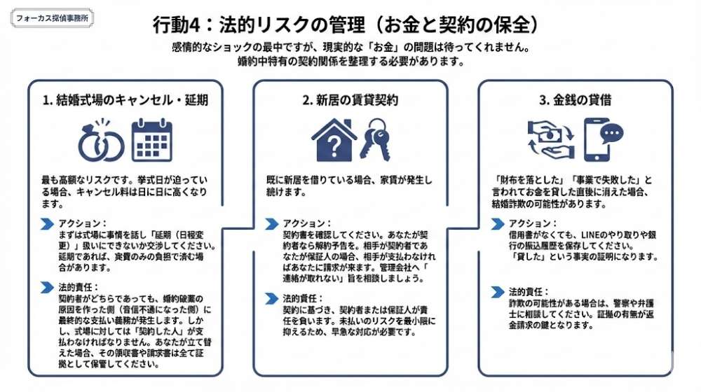 行動4：法的リスクの管理（お金と契約の保全）