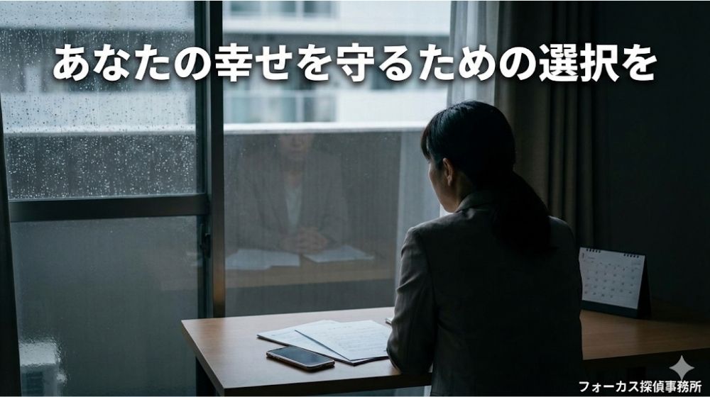 結論：あなたの幸せを守るための選択を