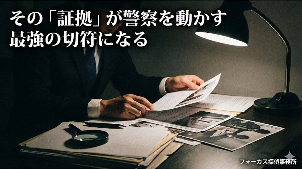 まとめ：その「証拠」が警察を動かす最強の切符になる