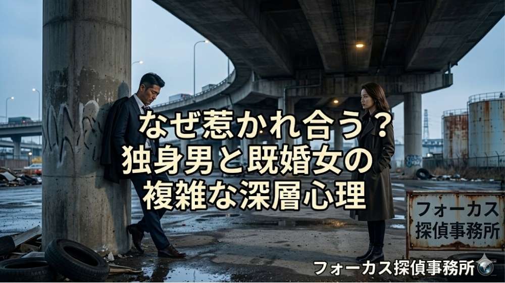 なぜ惹かれ合う?独身男と既婚女の複雑な深層心理